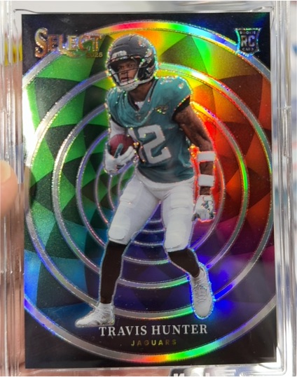 2025 Panini Select #28 Travis Hunter — front