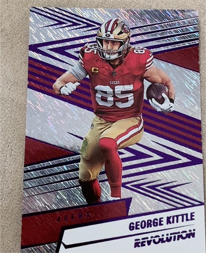 2025 Panini Revolution #161 George Kittle — front