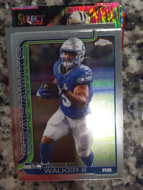 2025 Topps Chrome #276 Kenneth Walker III — front