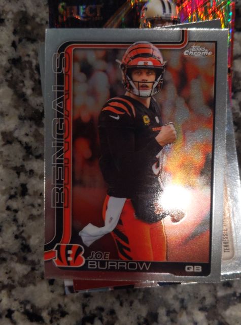 2025 Topps Chrome #61 Joe Burrow — front