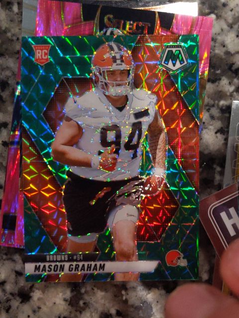 2025 Panini Mosaic #311 Mason Graham — front