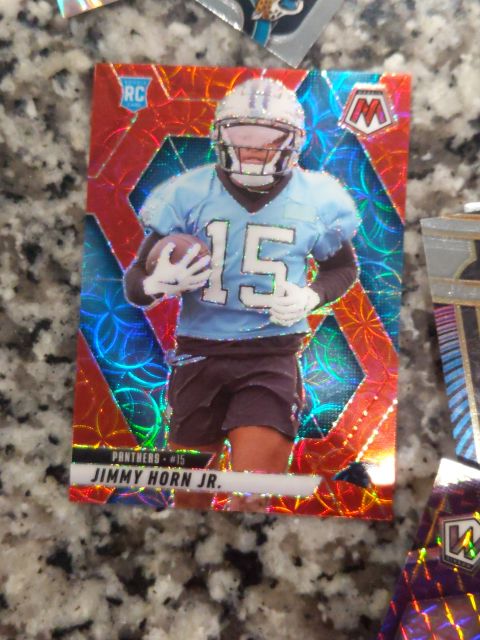2025 Panini Mosaic #339 Jimmy Horn Jr. — front