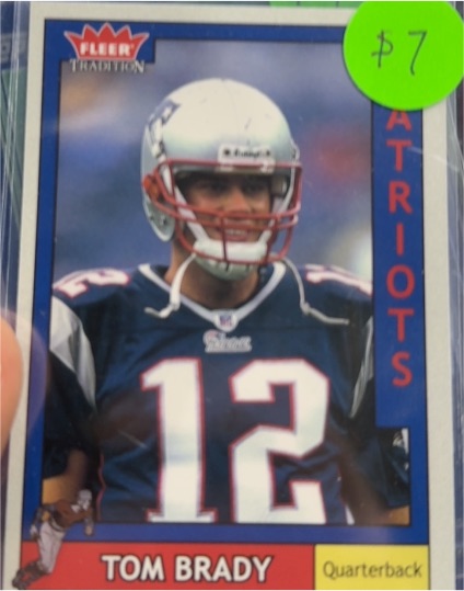 2003 Fleer Tradition #170 Tom Brady — front