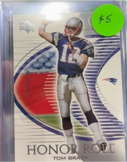 2003 Upper Deck Honor Roll #59 Tom Brady — front