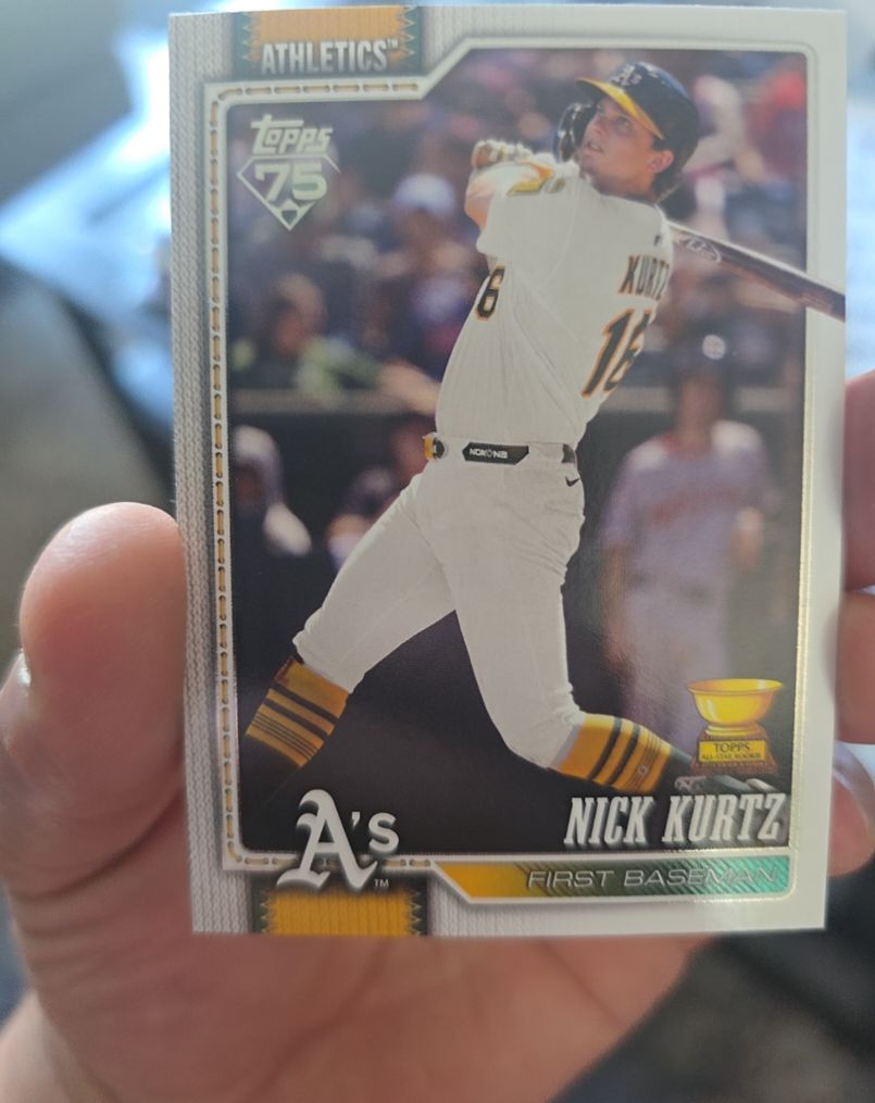 2025 Topps 75th Anniversary #97 Nick Kurtz — front