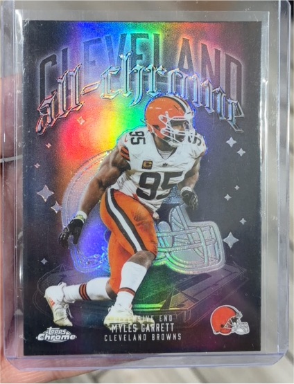 2025 Topps Chrome #ACT-15 Myles Garrett — front