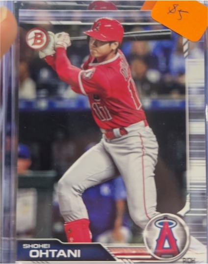 2019 Bowman #34 Shohei Ohtani — front