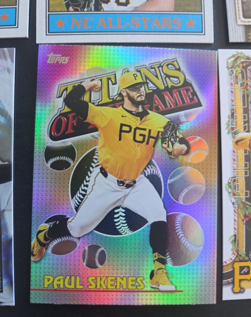 2026 Topps Titans of the Game Paul Skenes — front