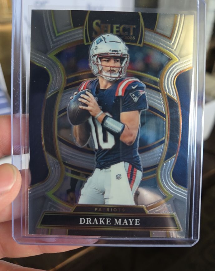 2025 Panini Select #80 Drake Maye — front