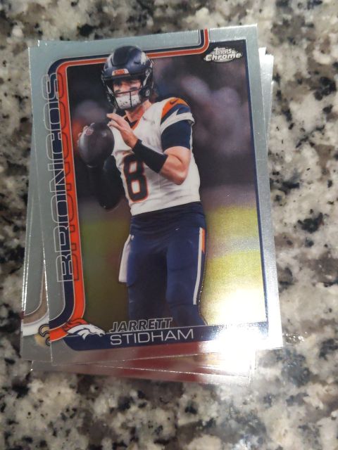 2025 Topps Chrome #89 Jarrett Stidham — front