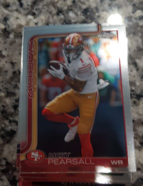 2025 Topps Chrome #261 Ricky Pearsall — front