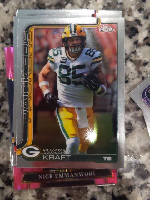 2025 Topps Chrome #108 Tucker Kraft — front
