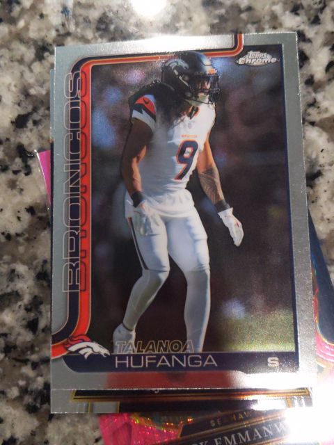 2025 Topps Chrome #94 Talanoa Hufanga — front