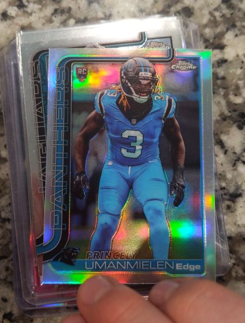 2025 Topps Chrome #377 Princely Umanmielen — front