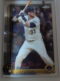 2025 Topps Chrome Update #USC122 Danny Jansen — front
