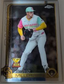 2025 Topps Chrome Update #USC195 Mason Miller — front