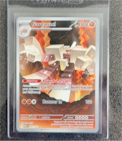 2023 Pokémon ME01 #147 Garganacl — front