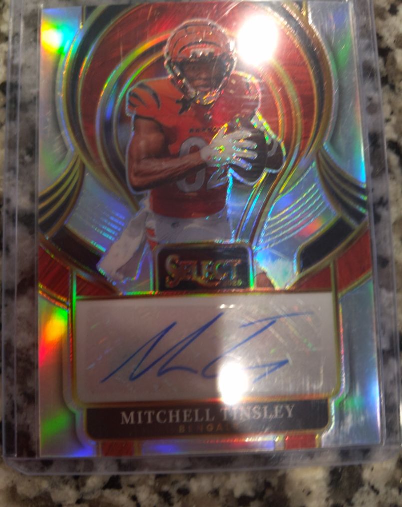2025 Panini Select Signatures #SIP-MTY Mitchell Tinsley — front