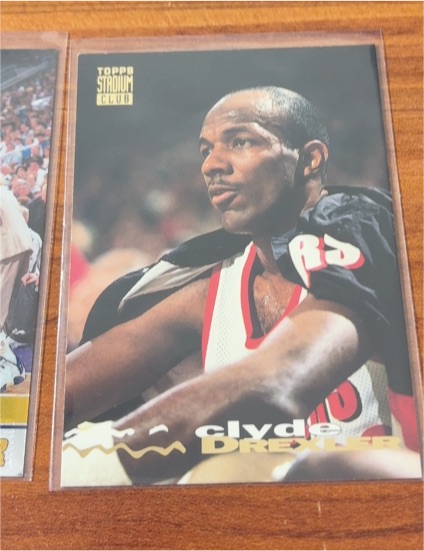 1993-94 Topps Stadium Club #117 Clyde Drexler — front