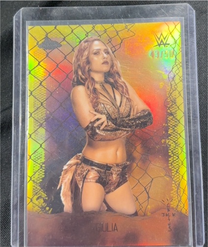 2025 Topps Chrome WWE x Cactus Jack #58 Giulia — front