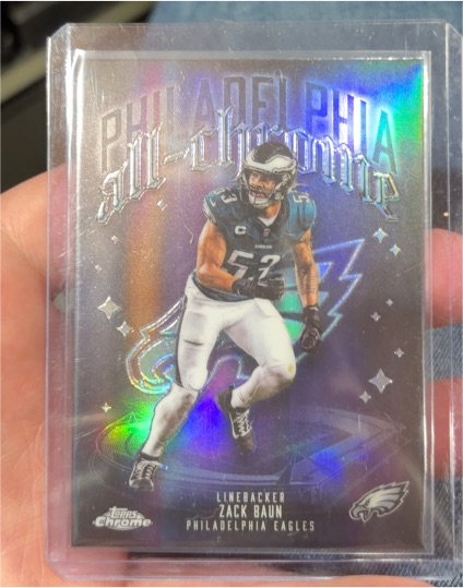 2025 Topps Chrome All-Chrome #ACT-22 Zack Baun — front