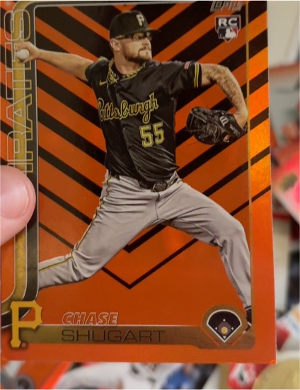 2025 Topps Update #US47 Chase Shugart Holiday — front