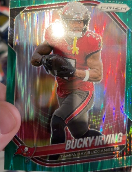 2025 Panini Prizm #169 Bucky Irving — front