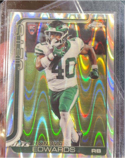 2025 Topps Chrome #392 Donovan Edwards — front