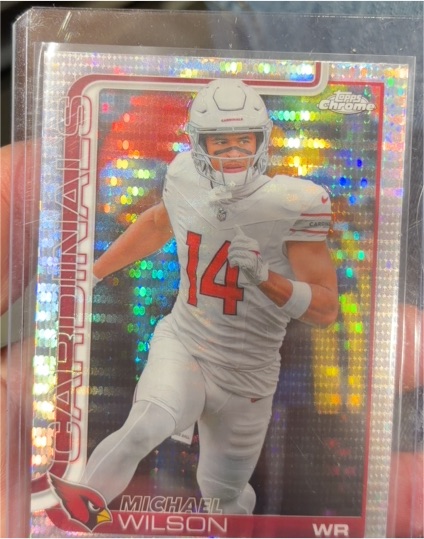 2025 Topps Chrome #2 Michael Wilson — front