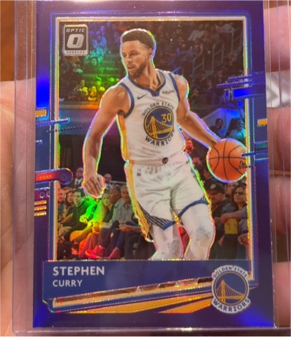 2020-21 Panini Donruss Optic #17 Stephen Curry — front