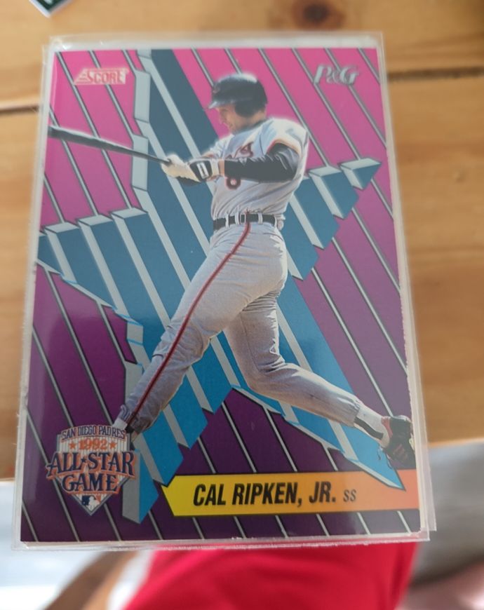 1992 Score P&G All-Star Game #5 Cal Ripken Jr. — front