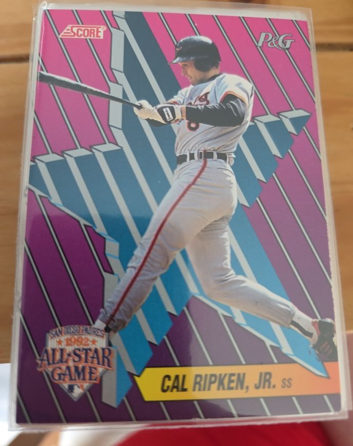 1992 Score P&G All-Star Game #5 Cal Ripken Jr. — front