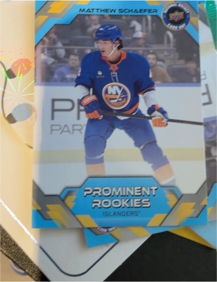 2026 Upper Deck National Hockey Card Day #NHCD-2 Matthew Schaefer — front