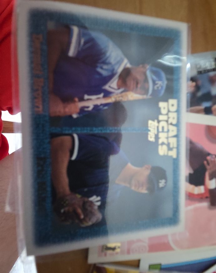 1997 Topps Draft Picks #272 Eric Milton, Dee Brown — front