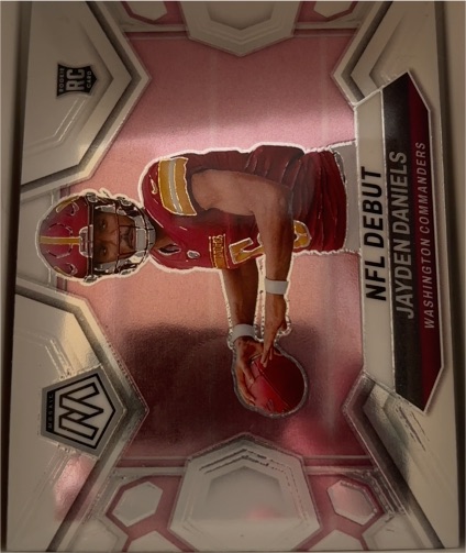 2024 Panini Mosaic NFL Debut #272 Jayden Daniels — front