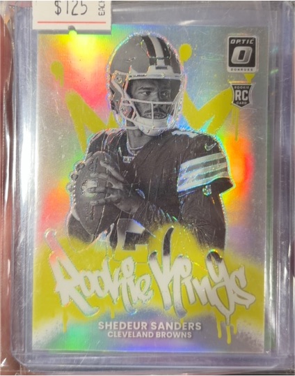 2025 Donruss Optic Rookie Kings Shedeur Sanders Cleveland Browns — front