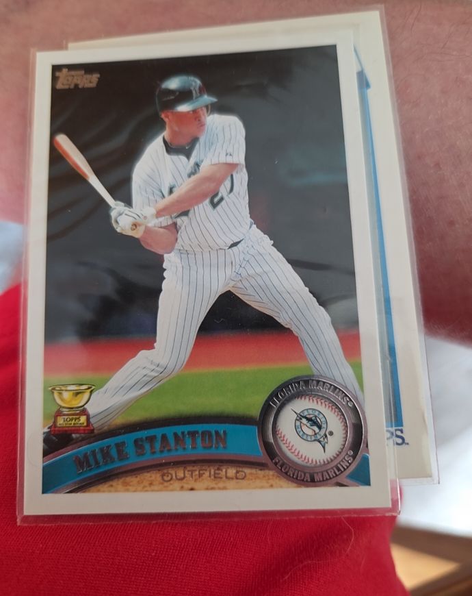 2011 Topps Rookie Cup #135 Mike Stanton — front