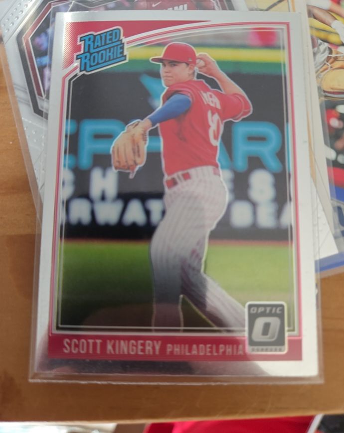 2018 Donruss Optic #46 Scott Kingery — front