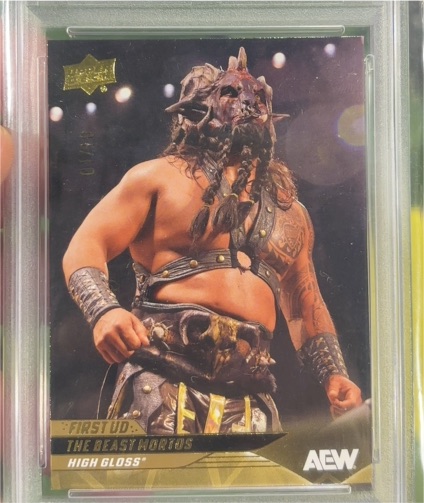 2025 Upper Deck AEW #69 The Beast Mortos — front