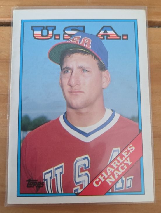 1988 Topps Traded #74T Charles Nagy — front