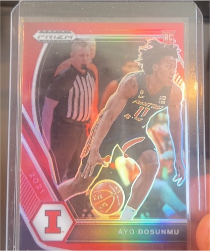 2021-22 Panini Prizm Draft Picks #20 Ayo Dosunmu — front