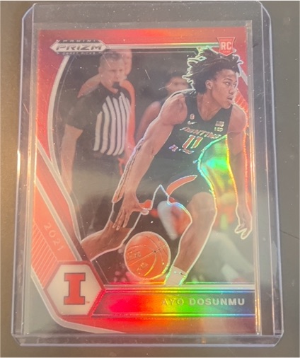 2021-22 Panini Prizm Draft Picks #20 Ayo Dosunmu — front