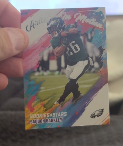 2025 Panini Rookies & Stars #18 Saquon Barkley — front