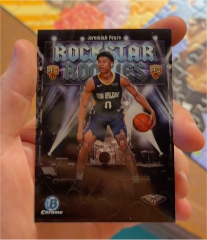 2025-26 Bowman Chrome #RR-7 Jeremiah Fears — front