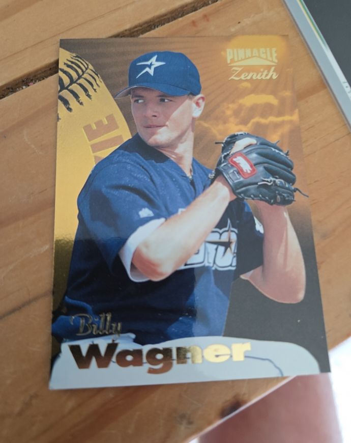 1996 Pinnacle Zenith #112 Billy Wagner — front
