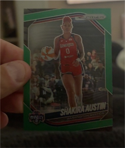 2025 Panini Prizm WNBA #81 Shakira Austin Green Prizm — front