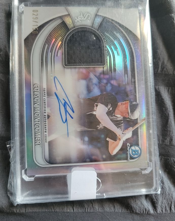 2025 Bowman Chrome #BCAR-CMO Colson Montgomery — front