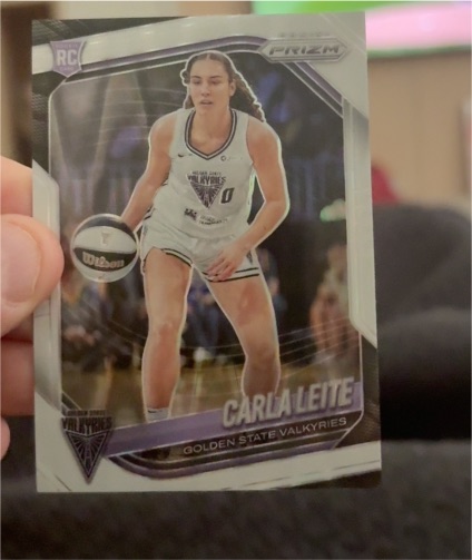 2025 Panini Prizm WNBA #6 Carla Leite — front