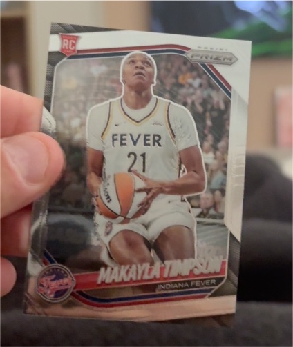 2025 Panini Prizm WNBA #14 Makayla Timpson — front