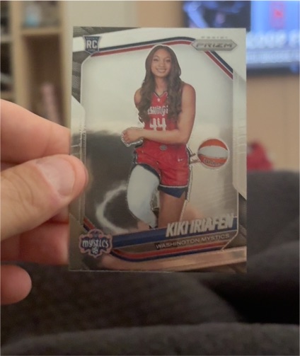 2025 Panini Prizm WNBA #149 Kiki Iriafen — front